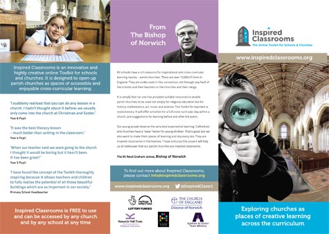 Inspired Classrooms - A4 DL Trifold Leaflet